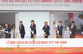 Động thổ dự án 20.100 tỉ đồng ở Thủ Thiêm