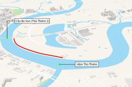 Cải tạo cảnh quan bờ sông Sài Gòn phía Thủ Thiêm dự kiến hoàn thành trước Tết Dương lịch 2024