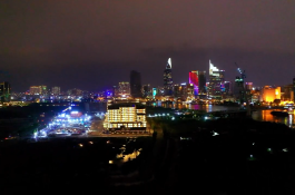 CĂN HỘ THE METROPOLE THỦ THIÊM VỀ BAN ĐÊM ÁNH ĐÈN LẤP LÁNH TUYỆT ĐẸP