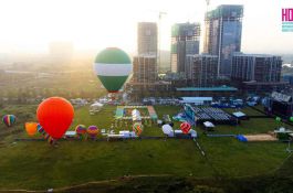 TP HCM rực rỡ sắc màu trong ngày hội Khinh khí cầu