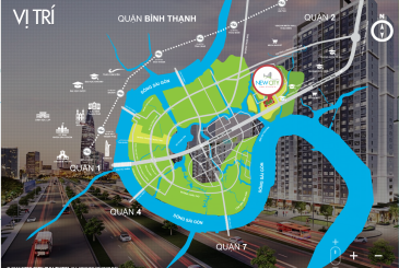 New City Thủ Thiêm Quận 2 - Căn hộ Mặt tiền Đường Mai Chí Thọ 