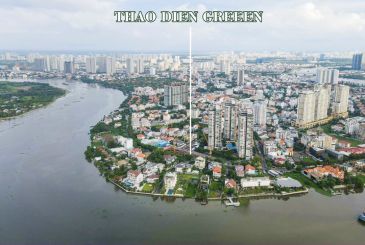 2 郡 THAO DIEN GREEN 公寓項目  -  胡志明市 2 郡 Thao Dien 區餘下最後的濱江新項目